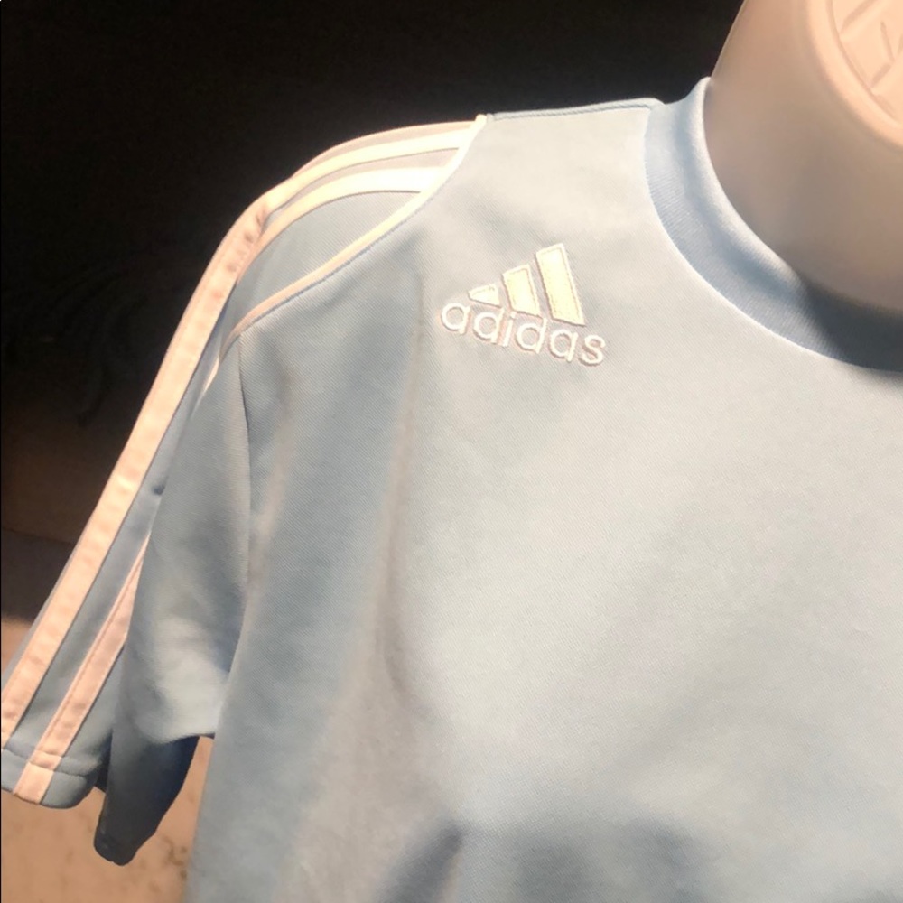 Boys Adidas Large Soccer Tee